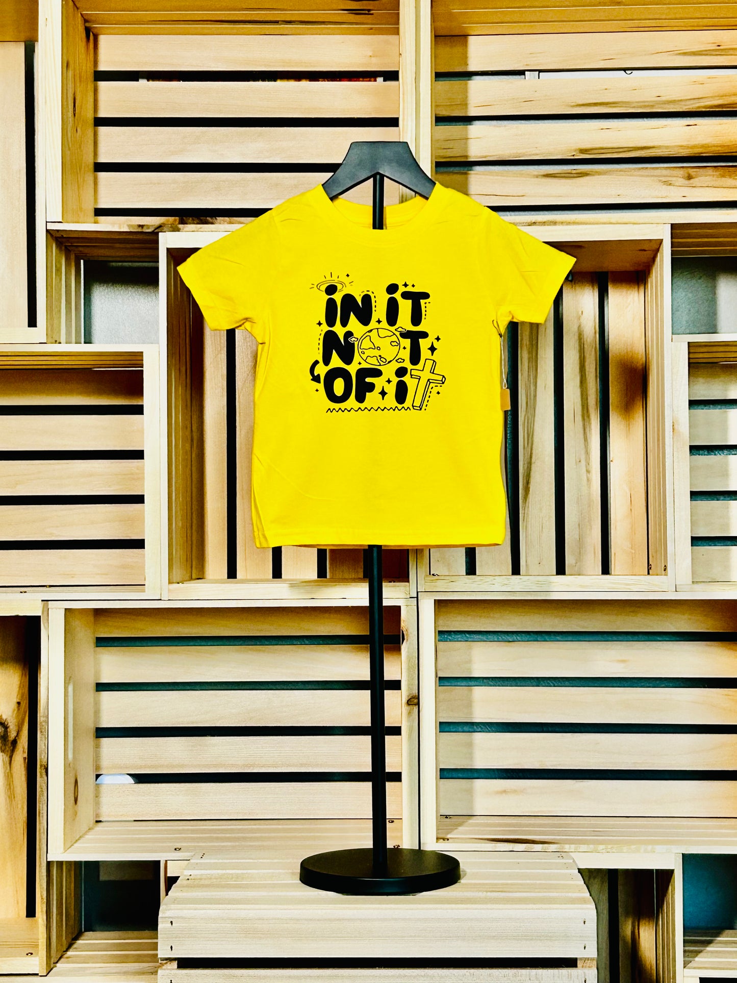 In This World Not Of It Toddler Tee