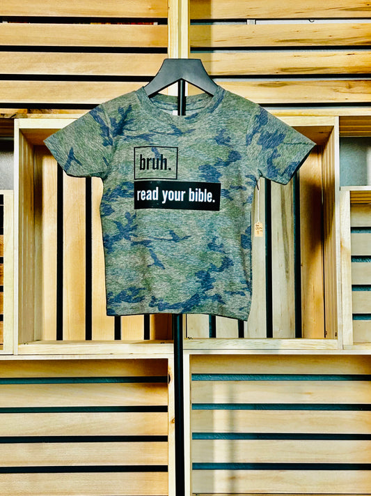 BRUH. Read Your Bible Toddler Tee