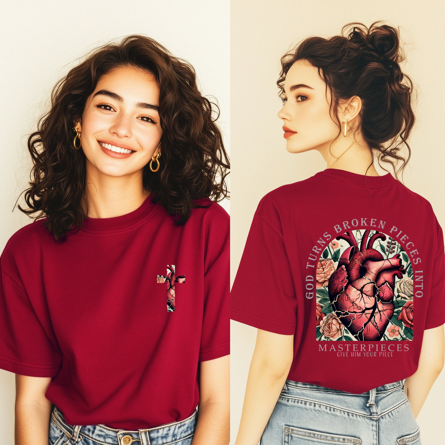 Broken Pieces to Masterpieces Light Text